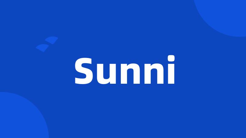 Sunni
