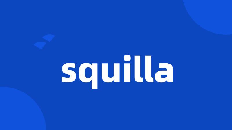 squilla