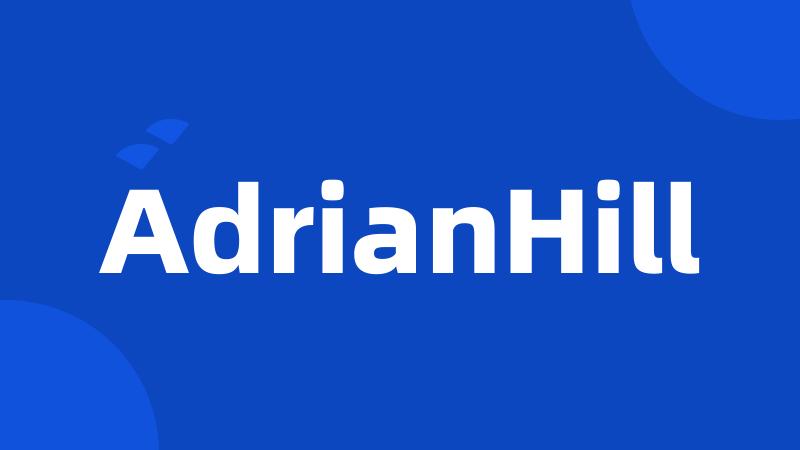 AdrianHill