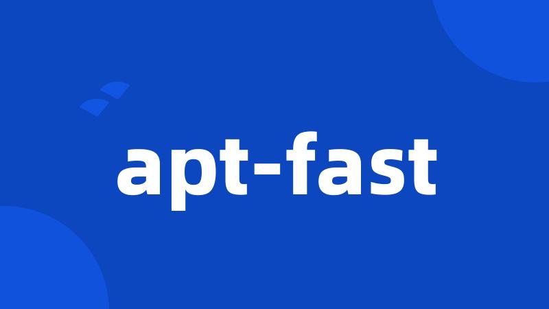 apt-fast