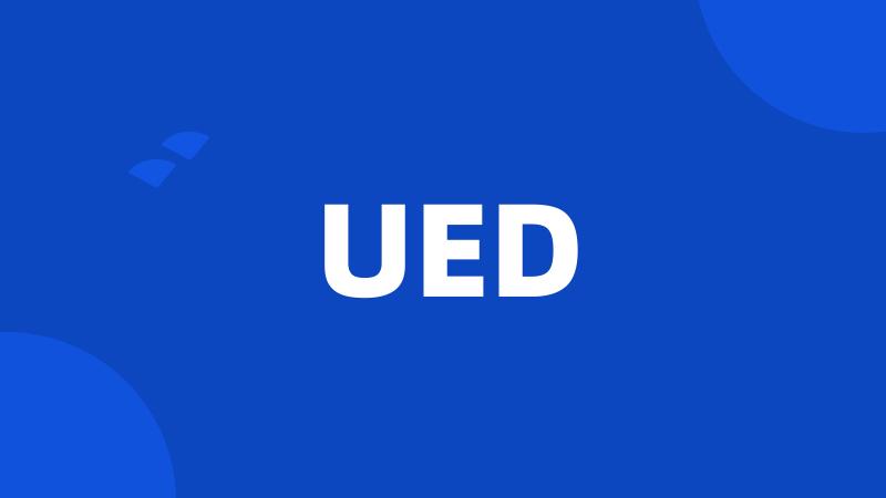 UED