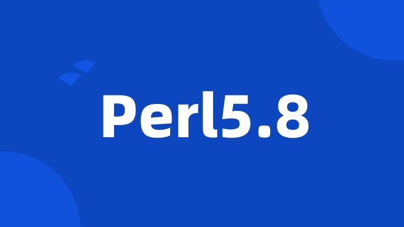Perl5.8