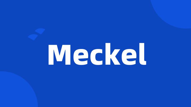 Meckel