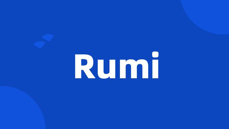 Rumi