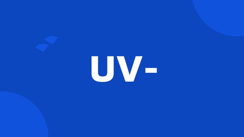 UV-