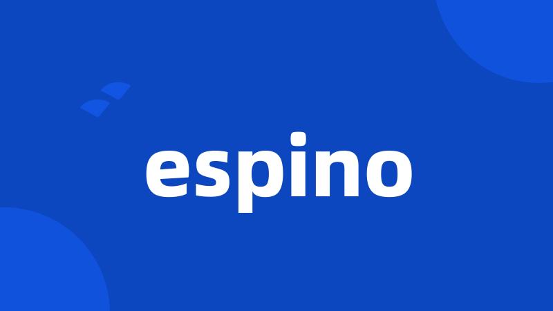 espino