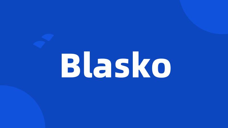 Blasko