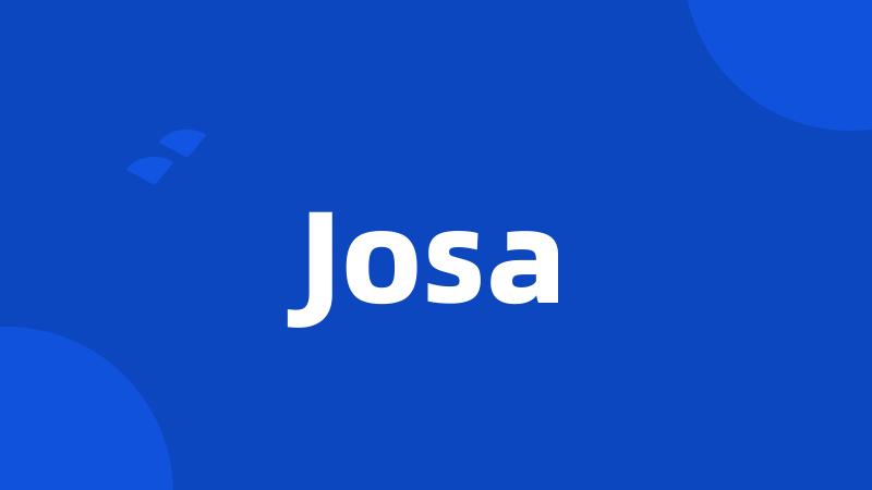 Josa