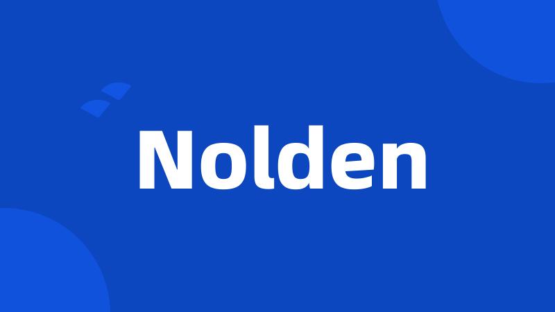 Nolden