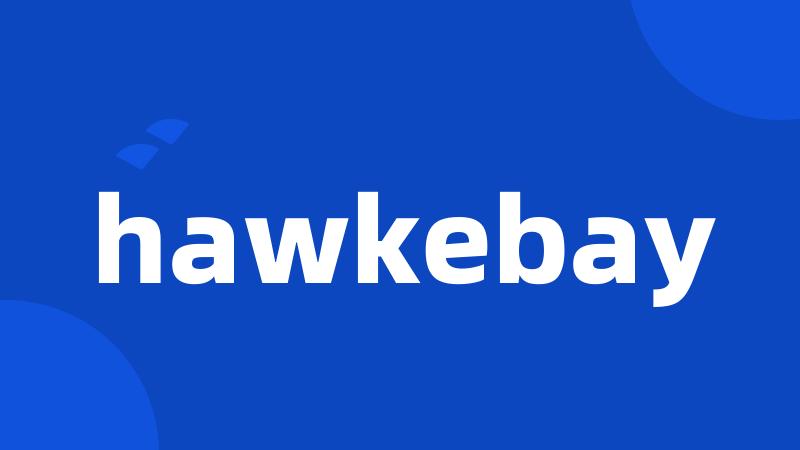 hawkebay