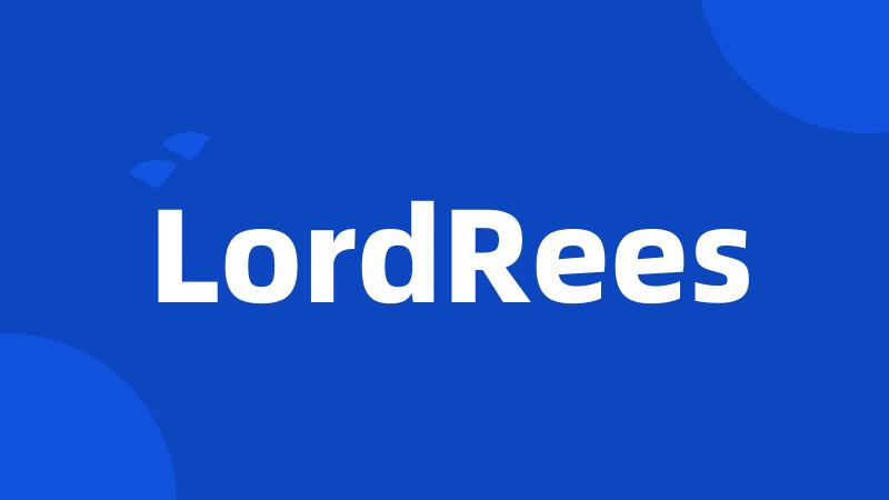 LordRees