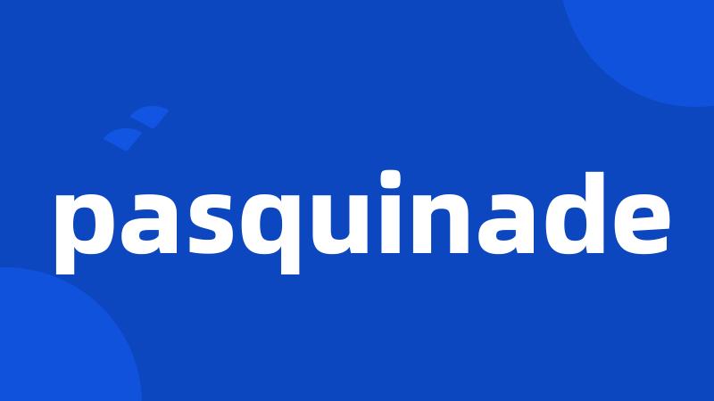 pasquinade