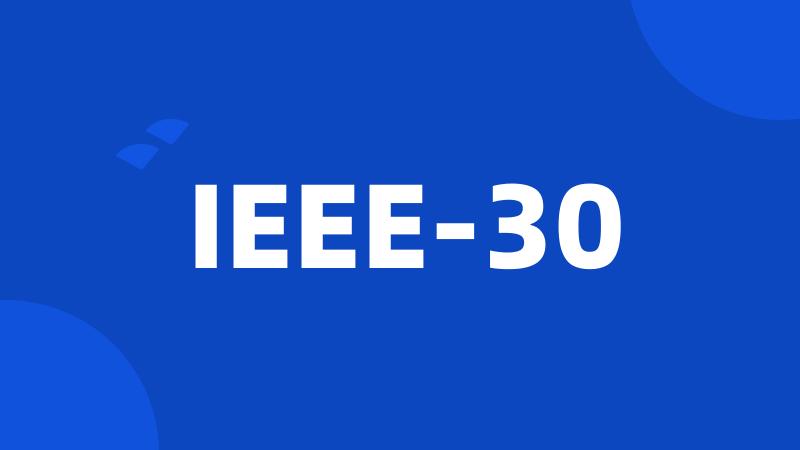 IEEE-30