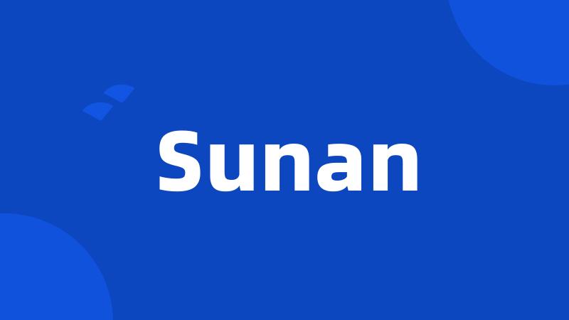 Sunan