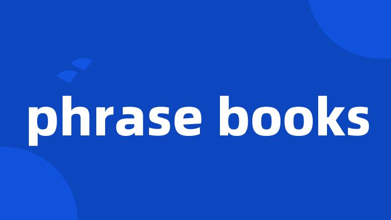 phrase books