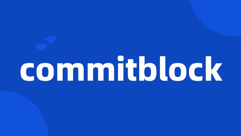 commitblock