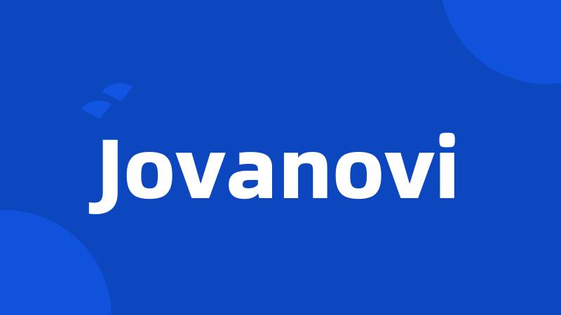 Jovanovi