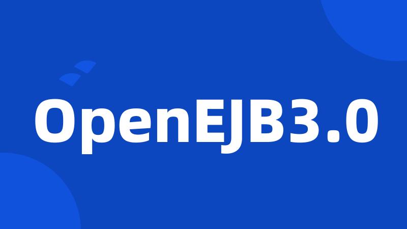 OpenEJB3.0