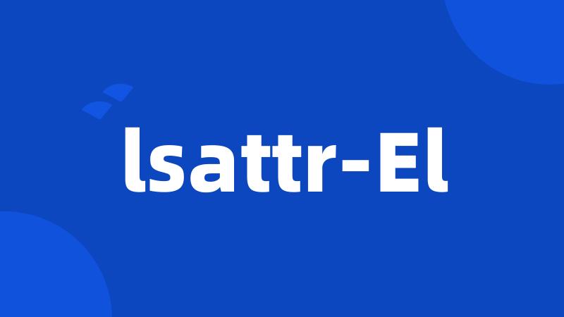 lsattr-El