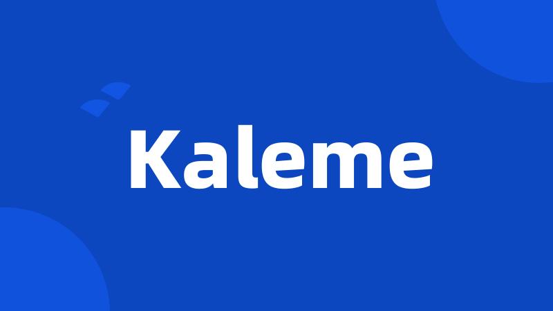 Kaleme