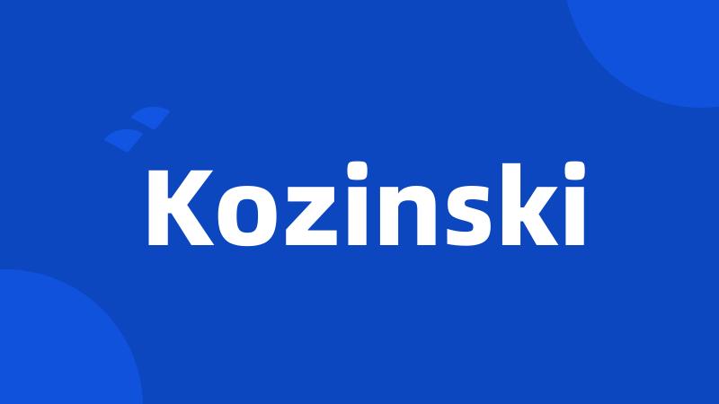Kozinski