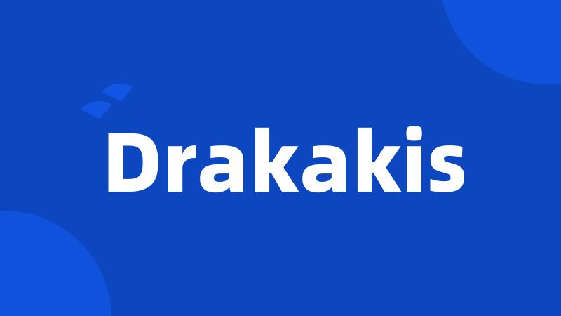 Drakakis