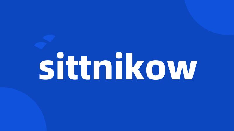 sittnikow