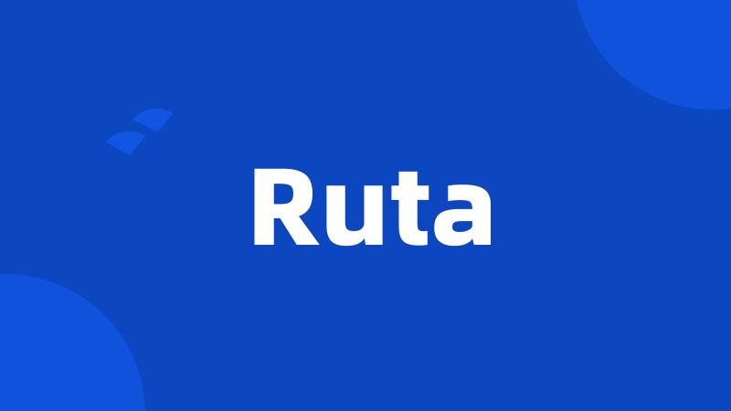 Ruta