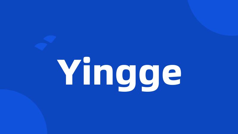 Yingge