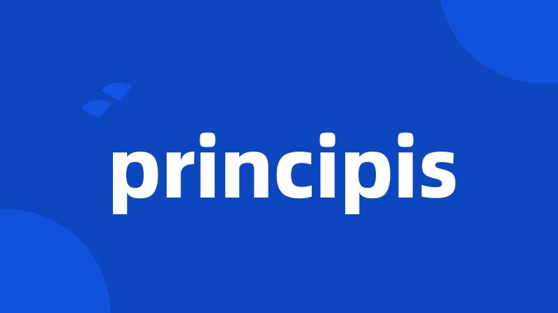 principis