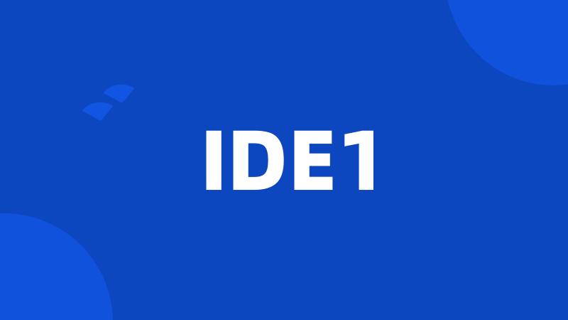 IDE1