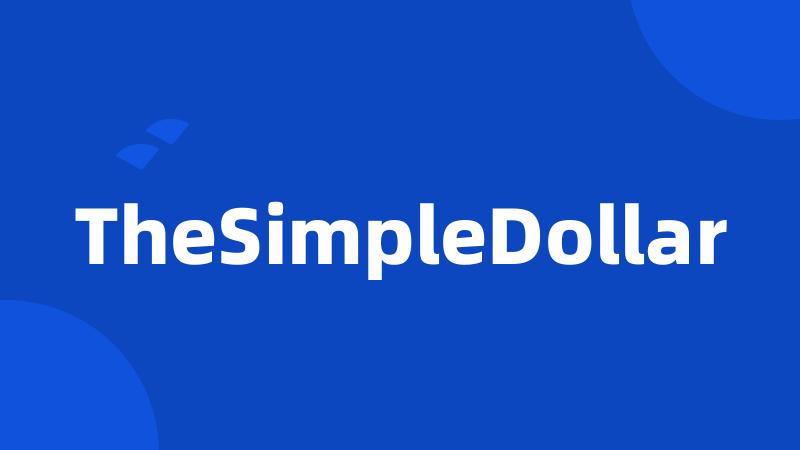 TheSimpleDollar