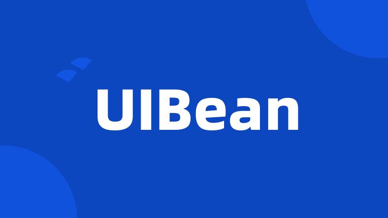 UIBean