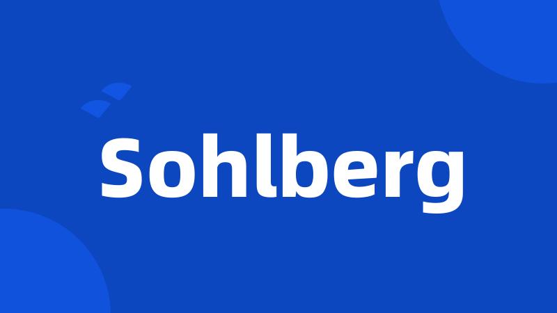 Sohlberg