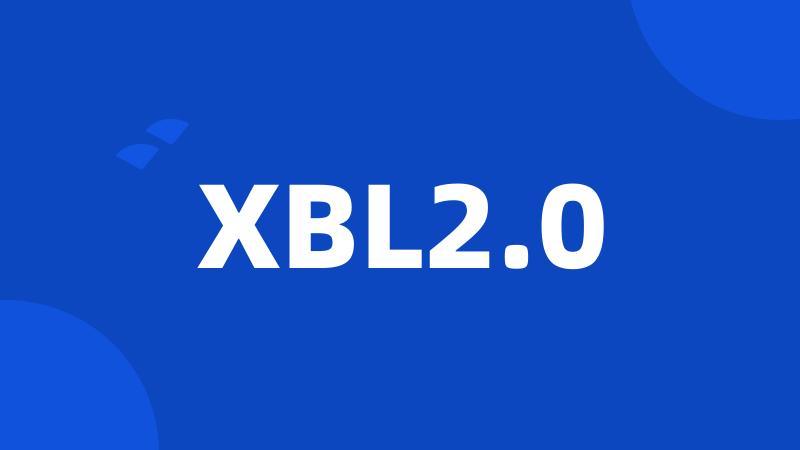 XBL2.0