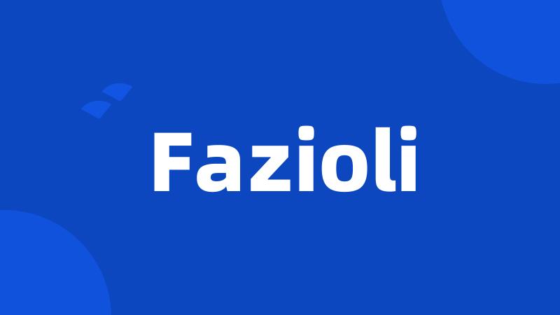 Fazioli