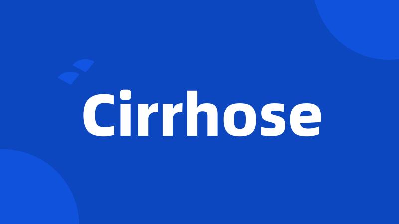 Cirrhose