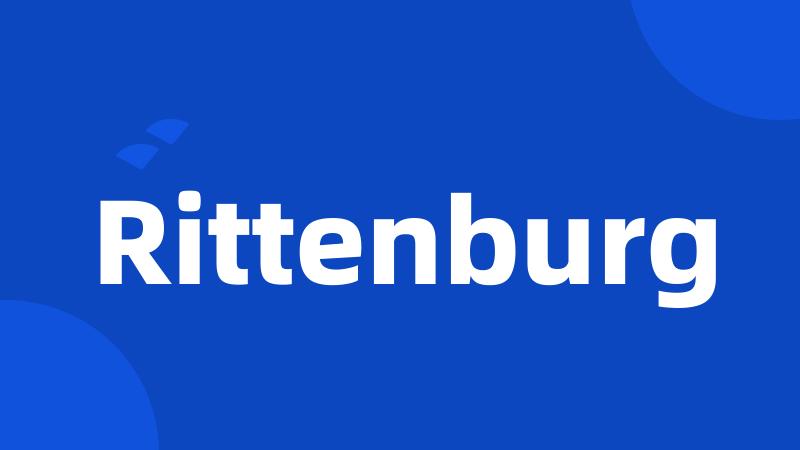 Rittenburg
