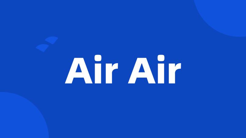 Air Air