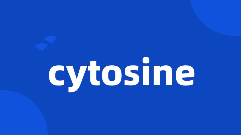 cytosine