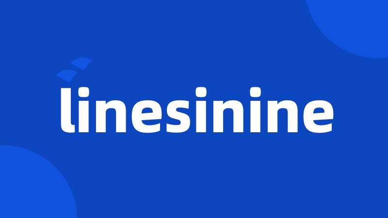 linesinine