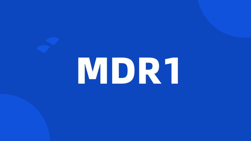 MDR1