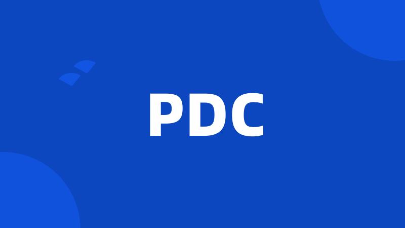 PDC