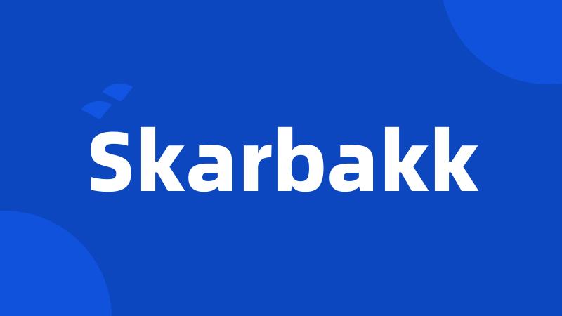 Skarbakk