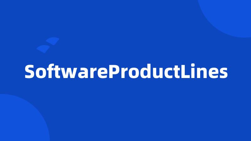 SoftwareProductLines