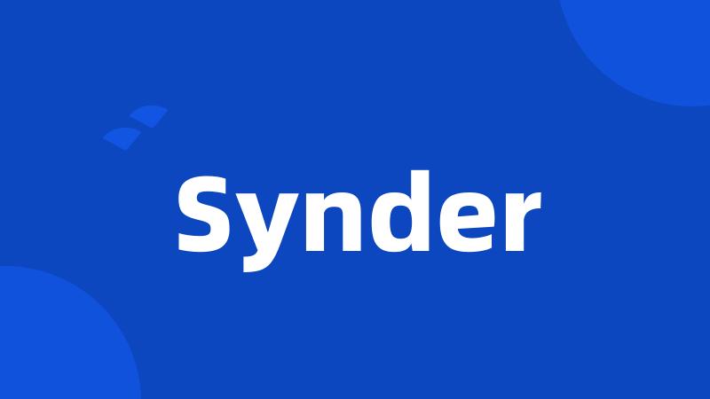 Synder