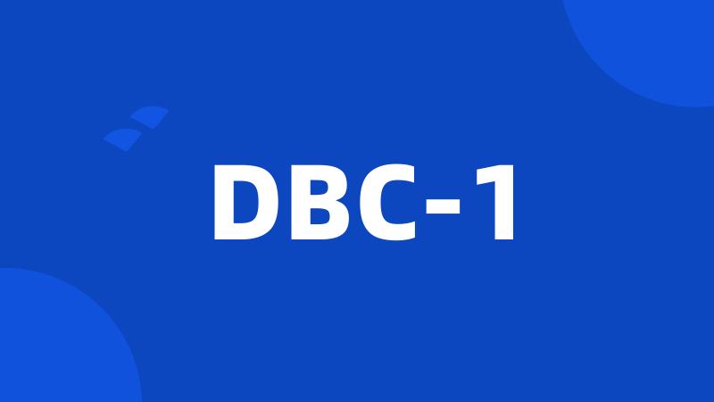 DBC-1