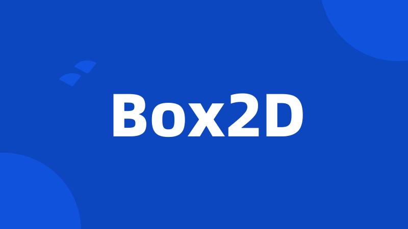Box2D