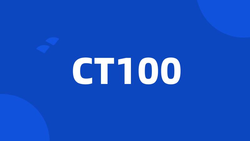 CT100