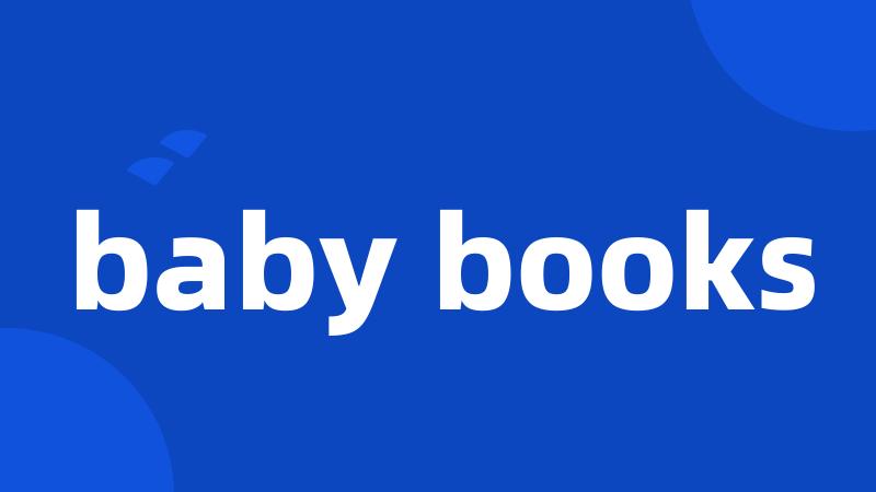 baby books